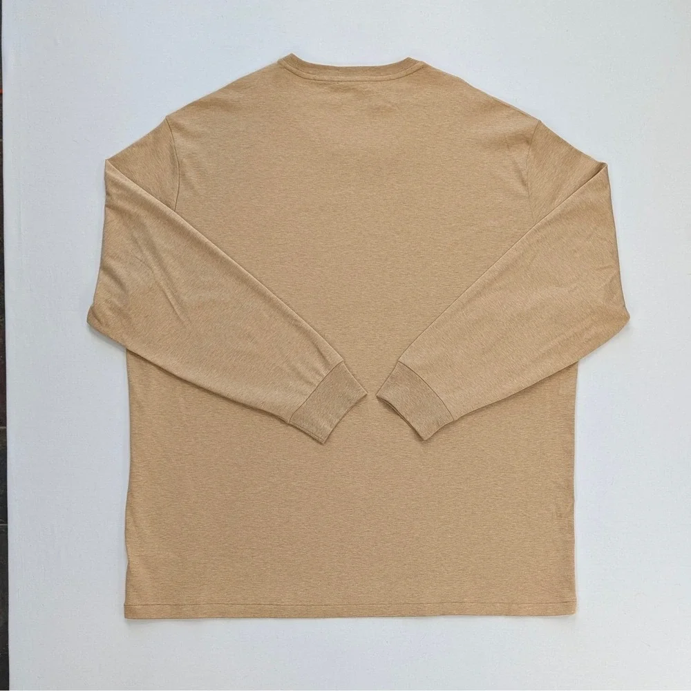 NWT Polo Ralph Lauren 3XB Camel Long Sleeve Tee